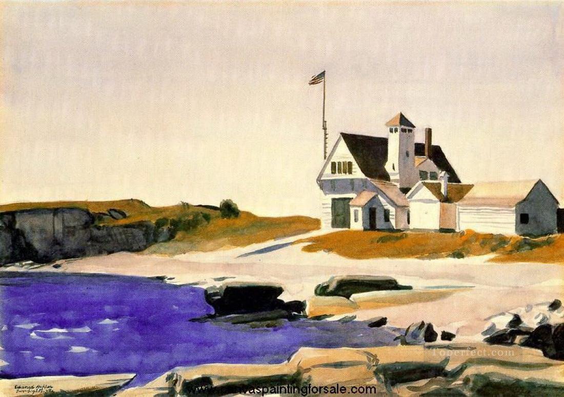 Coast Guard Station 2 Edward Hopper Oil Paintings